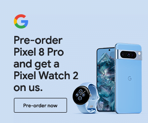 Extra: Pixel Watch 2 ingår vid förköp av Pixel 8 Pro