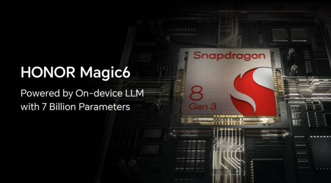 Honor tillkännager smartphone med Snapdragon 8 Gen 3