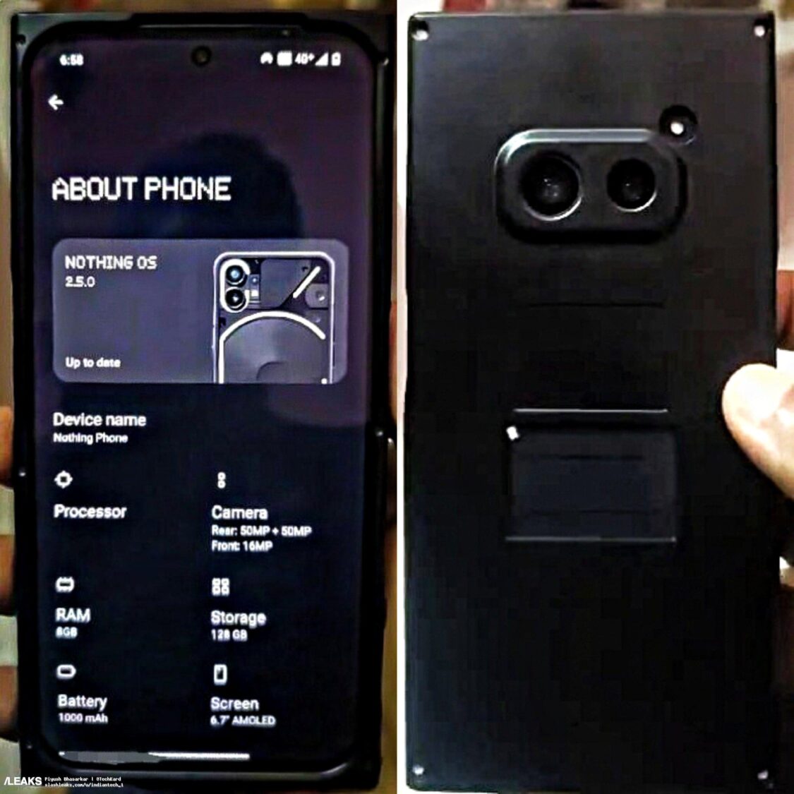 Nothing Phone 2a kan ha läckt ut i det vilda tillsammans med specifikationer