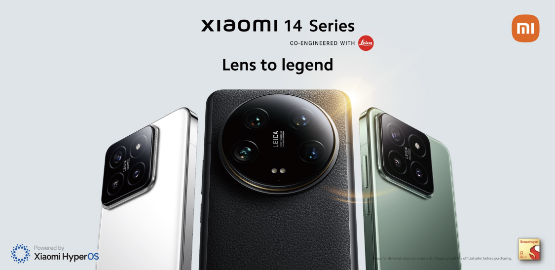 Pris och tillgänglighet för Xiaomi 14 och Xiaomi 14 Ultra i Sverige
