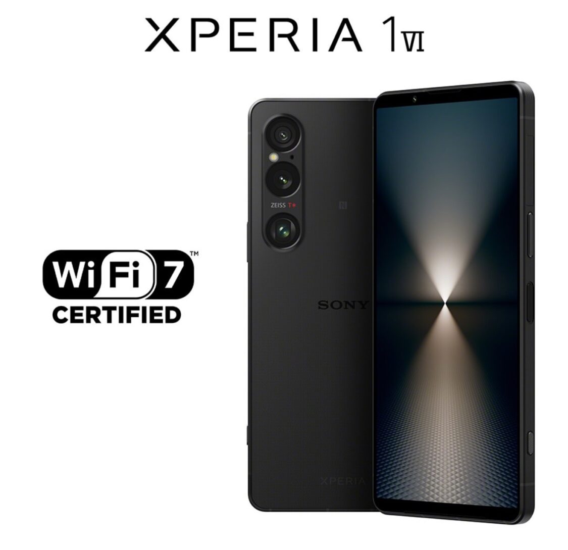 Sony Xperia 1 VI erhåller WiFi 7-stöd